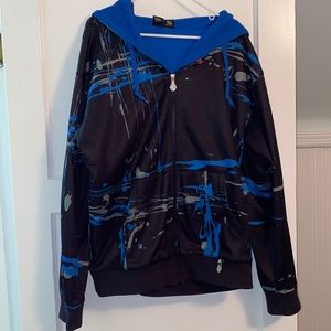 Volcom zip up hoodie, size XL